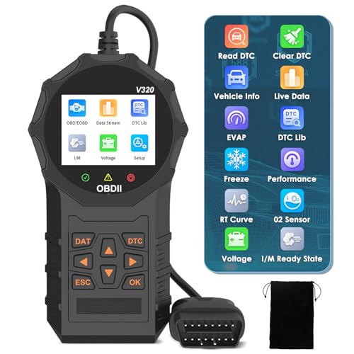 OBD2 diagnosis coche Journeyside V320 lector de código motor