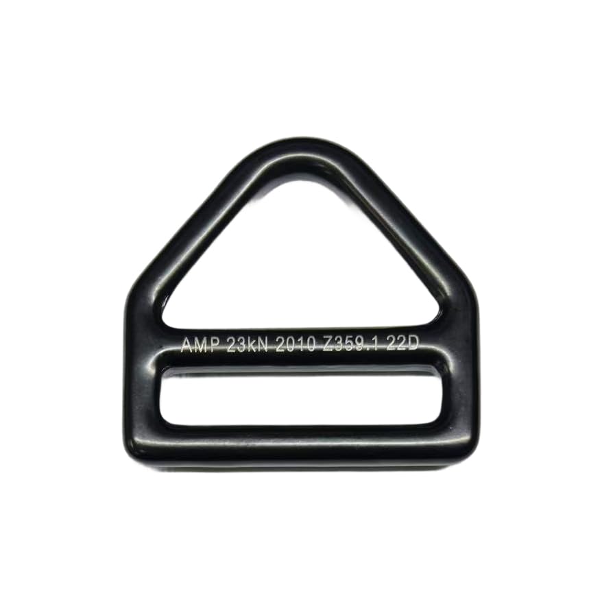 Heavy-Duty Steel Triangle D-Ring Connector Ring