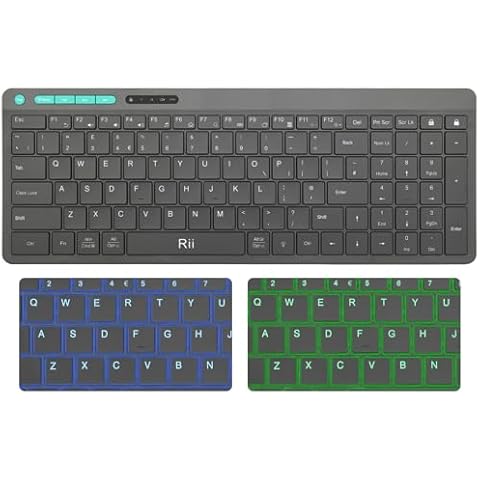 Rii Wireless Backlit Keyboard - Ultra Slim Cover