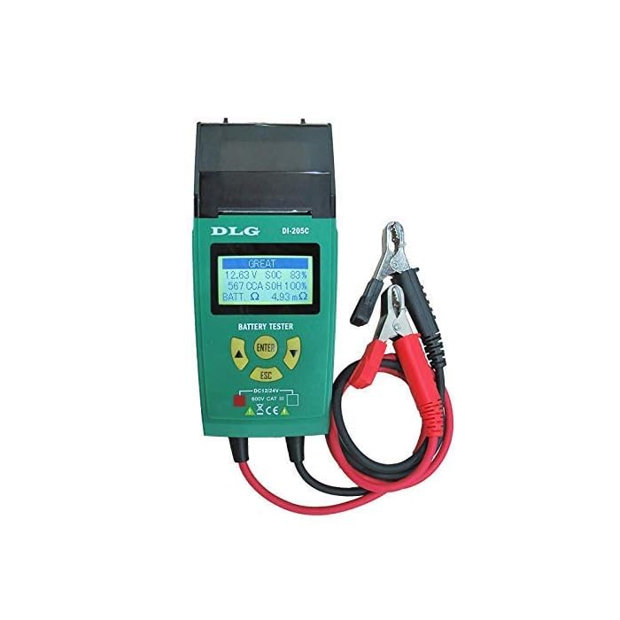 Buy DLG DI-205C 12V 24V Automotive Truck Battery Tester Checking CCA