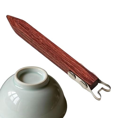 Generisch Herramienta para pie de cerámica, rascador y moldeador hecho a mano, para recortar, lijar, corte cónico, cuencos, tazas, jarrones, vasos, girar, centrado,