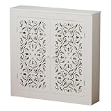 Ventilation optimisée : doté d'un design creux créatif, notre cache de radiateur améliore le flux d'air for maximiser l'efficacité de la dissipation de la chaleur. Il empêche également tout contact accidentel avec des surfaces chaudes, réduisant ainsi les risques de brûlure for les maisons avec des enfants ou des animaux domestiques.