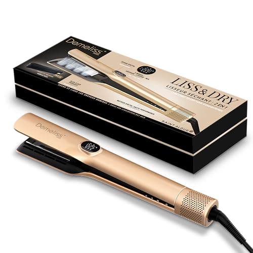 Lisseur séchant Demeliss Liss & Dry : domptez les cheveux humides sans les abîmer