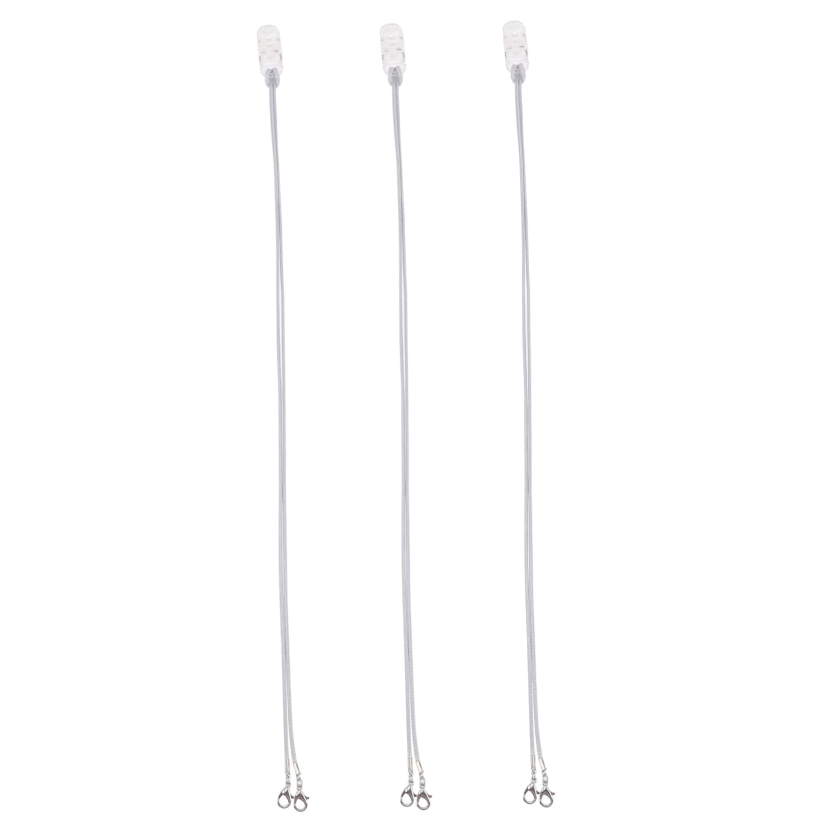 Healvian 12 Stk Anti-verlorenes Seil für Halter für Hörverstärker Hörgeräteclip gegen Verlust Trageband für Hörverstärker -Clip Gehörschutz Halterung Nylon