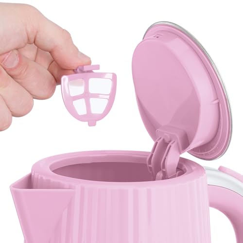 Russell Hobbs 1,7L Rosa Elektrisk Vattenkokare 2400W med Filter