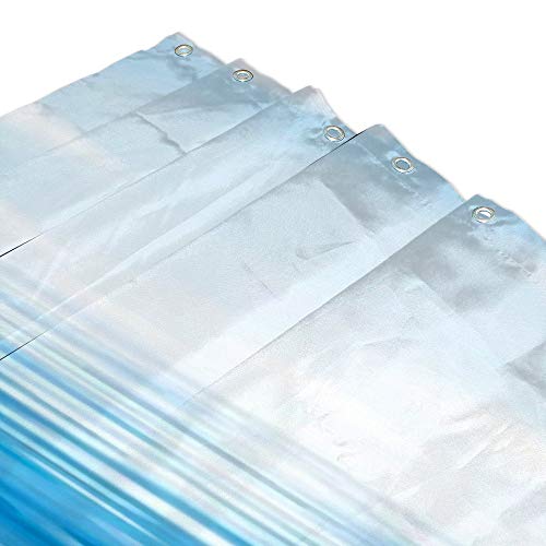 Rideau de douche textile imperméable CHEHONG contre les fuites d'eau - 4