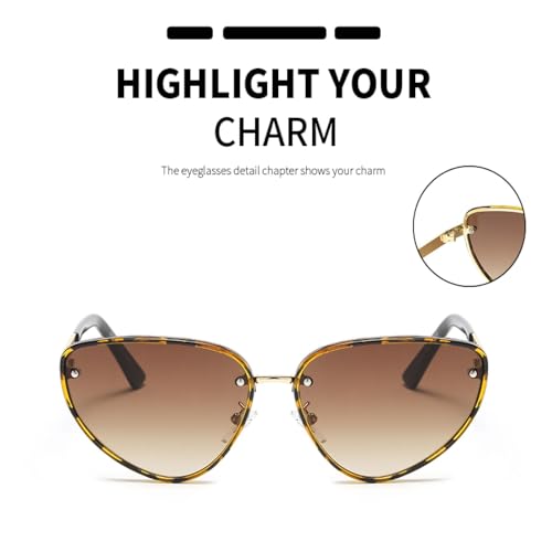 Lunettes de soleil œil de chat protégeant efficacement vos yeux des reflets avec style punk