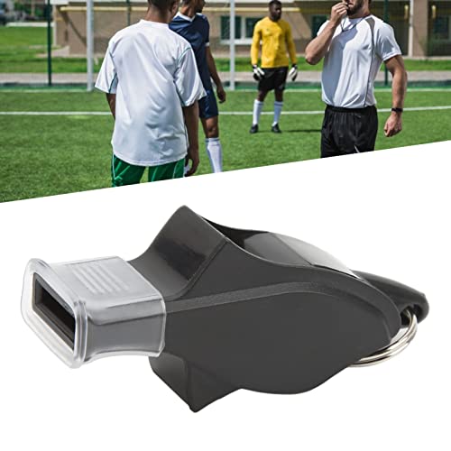 Silbato deportivo grande de plástico con sonido claro y cordón miniatura 4