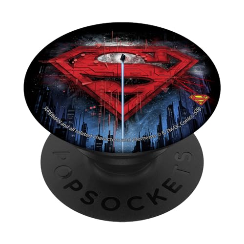 DC Comics Fan Art Superman Flight Logo PopSockets Adhesive PopGrip