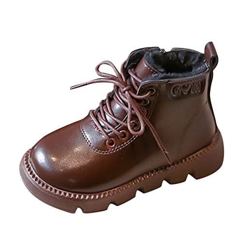 Warm Boots for Baby Fashion Spring Autumn Children Boots Boys And Girls Ankle Boots Thick Bottom Non Slip High Top