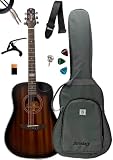 Violão Strinberg Sd201hc Tbs Com Capa + Acessórios
