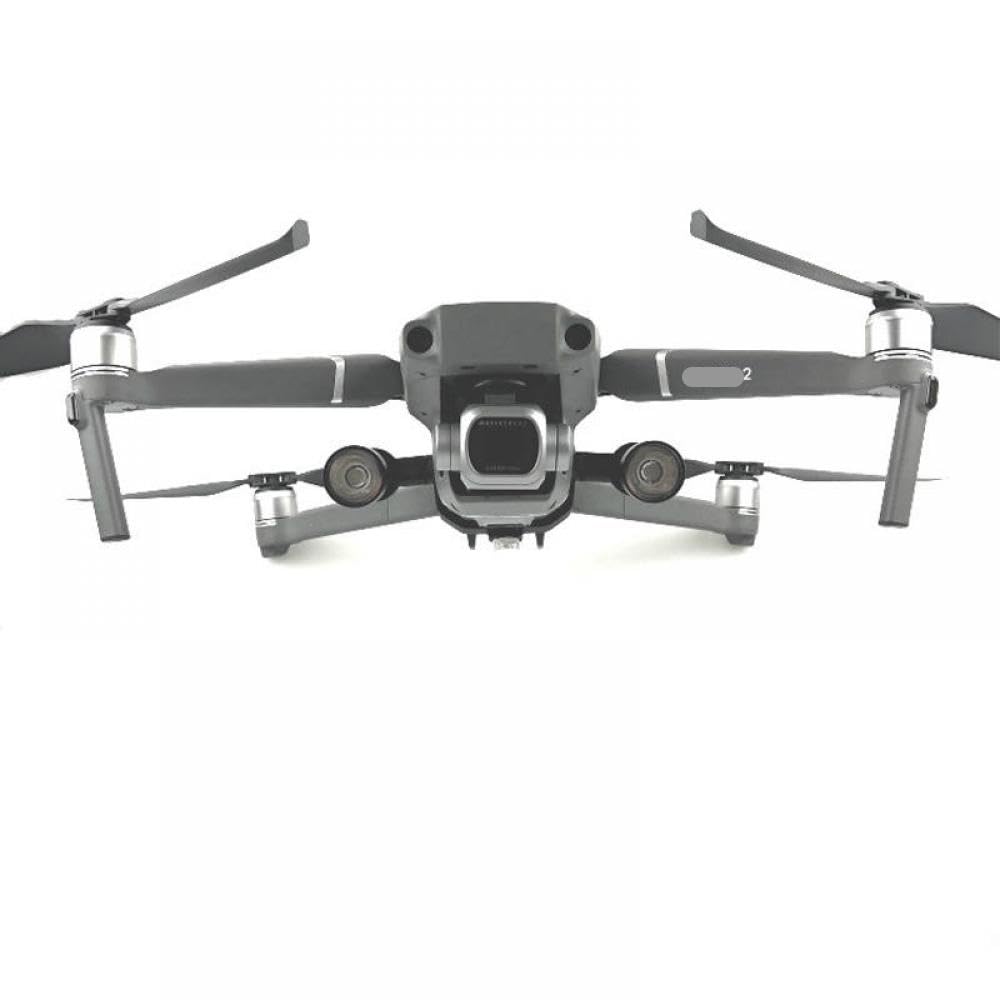 Luce a LED di volo notturno drone per 2 accessori per lampada fotografica AA compatibile con zoom