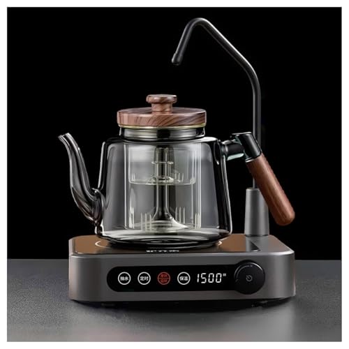 Quxxuol �d�C�Z���~�b�N�e�B�[�X�g�[�u �e�B�[���[�J�[ �d�C�e�B�[�P�g�� 110V ���^ ������@�\�t�� �^�C�}�[�\ ���C�ɓ���̂����🹂�邽�� �ƒ��I�t�B�X�ł̎g�p�ɓK���Ă��܂� (�O���[,�V���O���F+G)