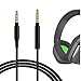 Geekria Gaming Headset Cable Replacement for Astro A10 A30 A40 Gaming Headset Replacement Cable 5 Steps to 4 Steps Headphones Audio Replacement Cord (3.5 Male to 3.5 Male, Black) (Black)