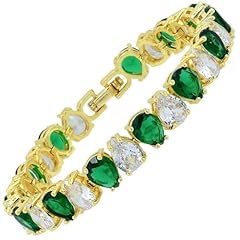 Yellow Gold - Green Emerald
