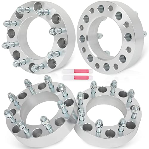 ANPART 2 8x180 to 8x170 Wheel Adapters for Chevrolet Silverado Bore 126mm