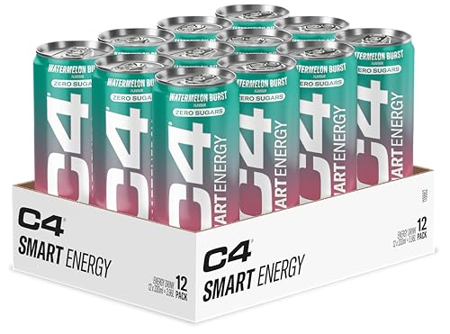 Cellucor C4 Smart Energy, Watermelon Burst - 12 x 330 ml.
