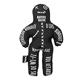 FISURA – Voodoo-Puppe auf Französisch mit lustigen Sprüchen. Mit 10 Nadeln inklusive. Ideal als Geschenk oder Halloween-Dekoration. Gruseliges Accessoire für Partys und Kostüme.