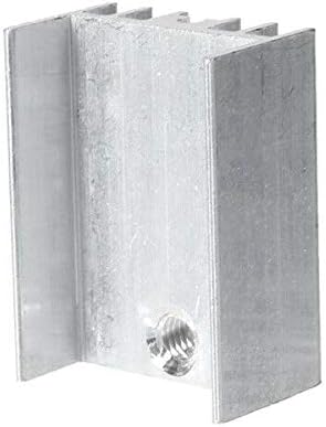 Electronic Components 100pcs Aluminum Heat Sink Heat Sink for TO-220 L780xCV Three Terminal Positive V