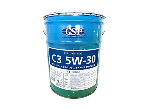Amazon.co.jp: GSP ディーゼルエンジンオイル C-3 5W-30 20L 39548