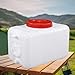 Menolana Camping Water Storage Carrier Jug Water Container Tank Rectangular Outdoor Water Bucket for Fishing, Backpacking, Outdoor, 25L