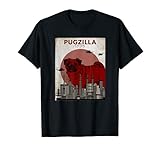 Pug tShirt Pugzilla T-Shirt