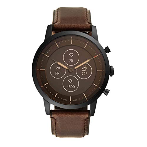 Our #5 Pick is the Fossil Men’s 42MM Collider HR Hybrid Smartwatch