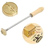 🍰 Individueller heißer Metallstempel/Lötkolben: Sie können Ihre eigenen Muster und Texte anpassen. Wir haben 34 verschiedene Siegelmustervorlagen für Sie vorbereitet; oder senden Sie uns Ihr gestaltetes Siegel per E-Mail zu.