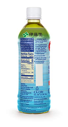 Ito En Oi Ocha Cold Brew Matcha Green Tea Unsweetened 16.9 Ounce (Pack of 12), Zero Calories
