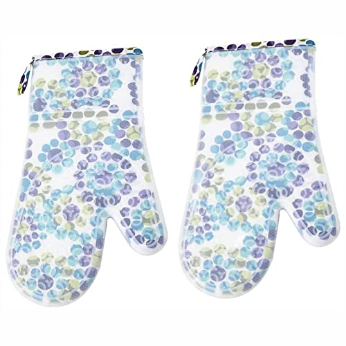 Gants de four silicone isolants et longs contre les brûlures