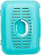 Trixie 3979 Transportbox Midi-Capri, XS: 44 × 33 × 32 cm, dunkelgrau/hellblau