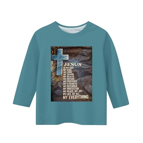 Girls Easter Shirt Cute Graphic 3/4 Sleeve Outfits Teens Kids Preppy Clothes Spring Trendy Lightweight Pullover Tops3