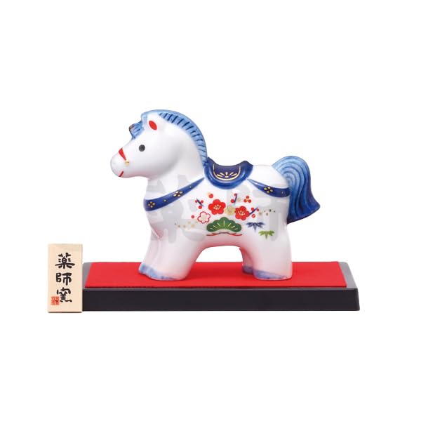 Amazon.co.jp: 薬師窯(yakushigama) 染錦 招福 午 (大) 【75】 2026年