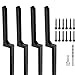 Moyeetings Steel Fence Post Repair Kit - Set of 4