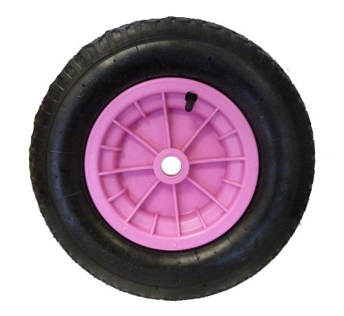 16 (4.80/4.00-8) Pneumatic Wheelbarrow Wheel (PINK) Launching Trolley