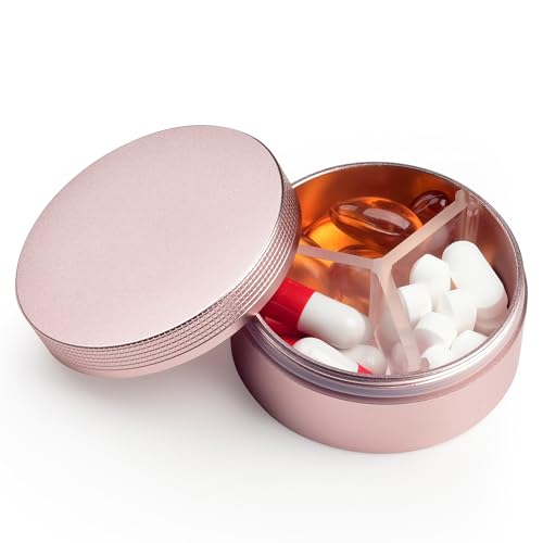LightOnIt Rose Gold Small Pill Case