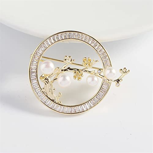 Broche fleur de prunier en perle pour sublimer vos tenues de soirée