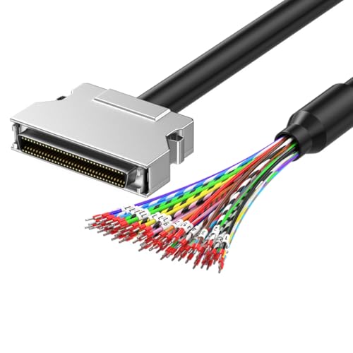 GMBYLBY SCSI Data Transfer Cord Single Head for Industrial CN14P CN20P CN26P CN36P CN50P CN68P Connection