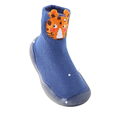 House Slippers for Big Kids Toddler Baby Boys Girls Solid Warm Knit Soft Sole Toddler Boys Mouse Slippers3