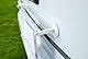 cartrend Caravan Wäscheleine mit 2 Saugnäpfen, ausziehbar, für Caravan Wohnwagen Mobile Home Haushalt, Camping Zubehör
