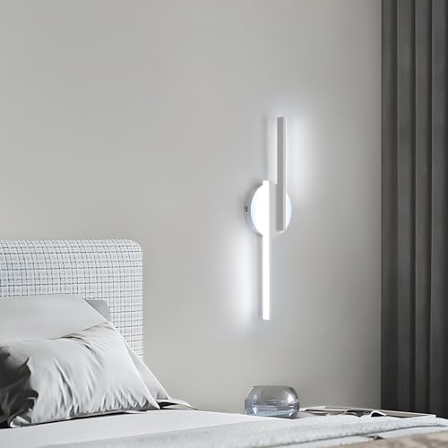 Materiale di alta qualità: La base applique da parete interno è in metallo, durevole, con un'eccellente resistenza alla corrosione e senza scolorimento. Il paralume è in silicone, ad alta trasmissione luminosa, luce uniforme e stabile, senza sfarfallio, facile da pulire.