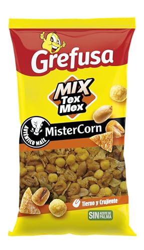 Cocktail de frutos secos TEX MEX GREFUSA, bolsa 155 g