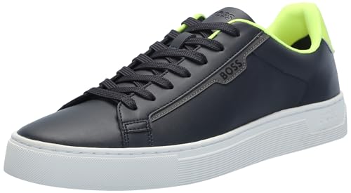 Image of BOSS Men's Rhys Cupsole Small Logo Sneaker