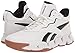 Reebok Men's Zig Buckets Basketball Lifestyle Sneakers White/Black