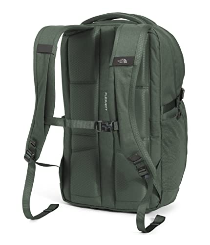 The-North-Face-Pivoter-School-Laptop-Backpack-Thyme-Light-HeatherTNF-Black-One-Size