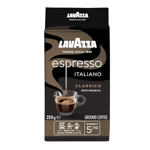 L'avazza Caffe Espresso Ground Coffee, 250 g Pouch, Carton
