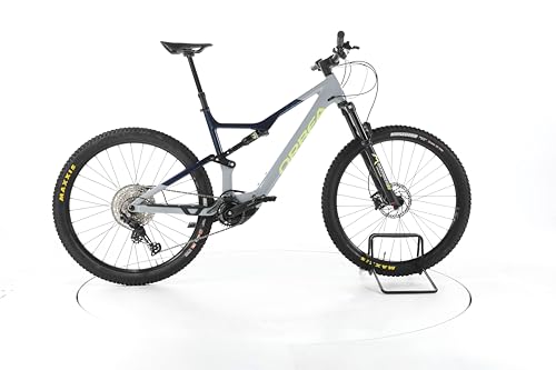 ORBEA E Bike Rise H30 E-Bike Fully Damen Herren 29 Zoll Elektrofahrrad, Shimano 60 Nm 540 Wh, 12 Gänge, Federgabel Hydraulische Scheibenbremse 184-199 cm grau (Generalüberholt)