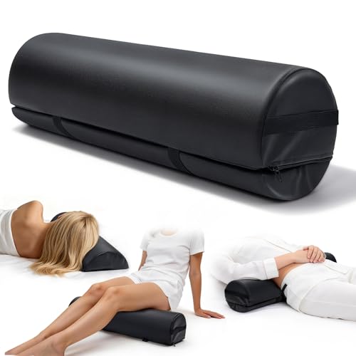 Convertible PU Leather Massage Bolster