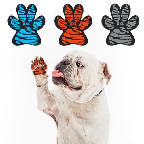 SCENEREAL Protetor de pata de cachorro antiderrapante para evitar que os cães escorreguem em pisos d