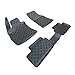 Produktbild SCOUTT | 3D TPE Gummifußmatten Gummimatten Passend Für Megane 4, ab 2016, Schwarz, Anti-Rutsch, Geruchsneutral, Abwaschbar, Allwetter, Hohes Rand, 4-Teilig
